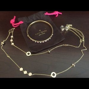 Kate Spade signature spade jewelry.